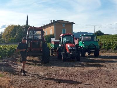  QUE C'EST-IL PASSE CES 20 DERNIERS JOURS  AU DOMAINE DU PERE LATHUILIERE